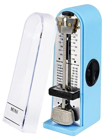 Kustimantu Metronomo per chitarra | Metronomo sintonizzatore per strumenti musicali, accessorio musicale per adulti e famiglia, regalo ideale per pratica musicale