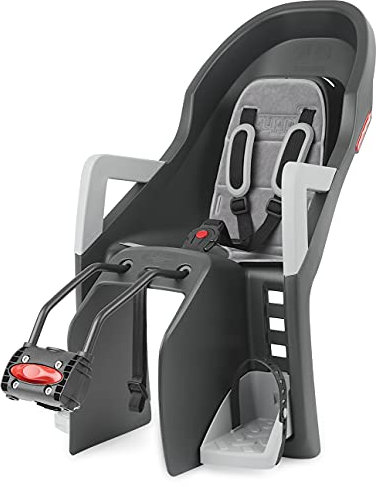 Polisport fahrradsattel hinten Guppy Maxi-Rahmenhalterung schwarz/grau