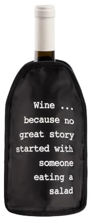 Balvi Great Story Raffredda vino Nero Nylon