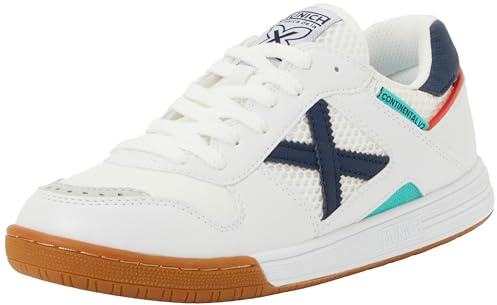 Munich Continental V2 61 Zapatillas Casual para Hombre, Adulto, Blanco, 39 EU