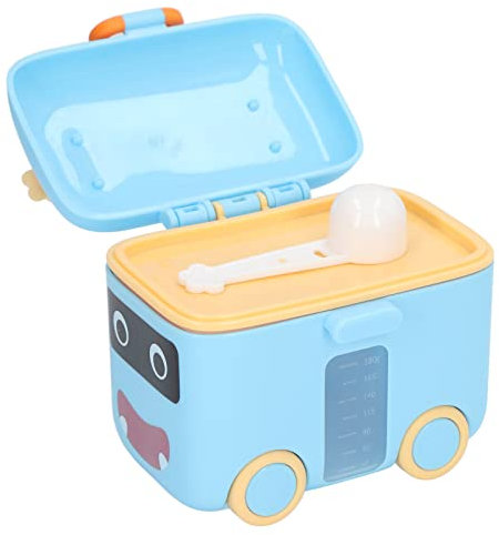 Babymilchpulverspender, 8,4 Oz/240 G Babynahrungsbehälter für Unterwegs, Milchpulverspender für Unterwegs mit Schaufel für Unterwegs, Tragbarer Milchpulverbehälter für Snacks,