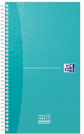 Oxford To Do Planner 115 hojas cuaderno para tareas scribzee Aqua