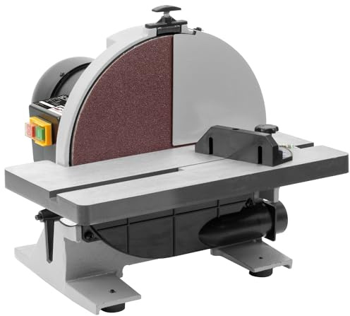 SIP 12 Disc Sander 800W 305mm 1490RPM Cast Iron Bench Disc Sander Wood Metal Workshop Machine