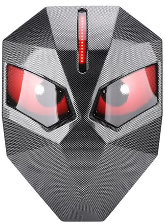 LED-ryggsäck, 60 X 48 pixlar programmerbar regnsäker motorcykelryggsäck Slående 3D-design Rymlig multifunktionell förvaring LED-motorcykelryggsäck för camping cykling