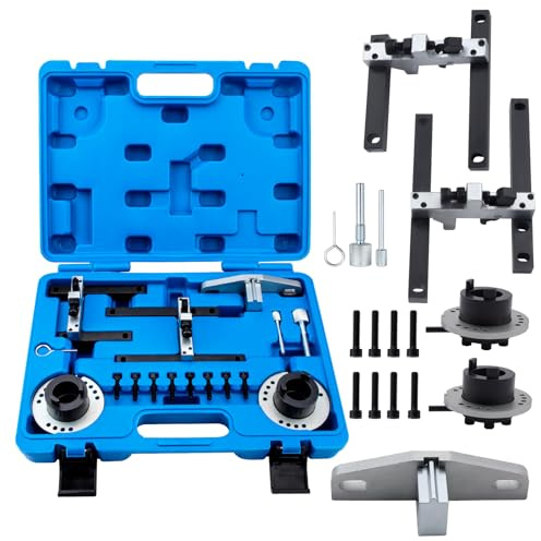 DOCAS Juego de herramientas de ajuste del motor, árbol de levas, cambio de correa dentada, compatible con Ford 1.0 EcoBoost Focus 12-18 Fiesta 13-17 303-1605 303-1606 303-1604 303-1602