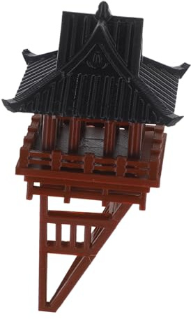 WEKADRIN Miniatura Padiglione in Durevole Decorazione Zen per Bonsai e Terrari Scultura per ed Esterni