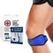 Dr. Arthritis Von Ärzten Entworfen, Patellasehnenbandage, Stützende Kniebandagen, Verstellbare Bandage Damen/Herren, Kniestütze für Meniskus, Patellasehnenentzündung, Läuferknie, Einzelpack, Blau
