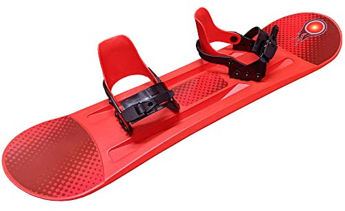 Grizzly Snow Deluxe Freeride-Snowboard, 95 cm, Rot
