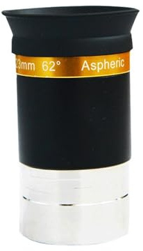 1 st högupplöst 62 graders vidvinkelokular för astronomiska teleskoptillbehör (Size : 23mm)