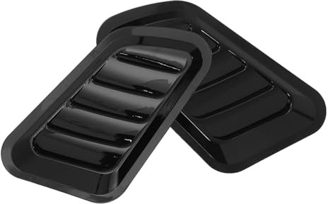 GRIRIW 2pezzi Venti Per Auto Decorazione Esterni Installazione Facile Accessori Per Modifiche Veicolo Venti Per Motore Design Elegante Compatibile Vari