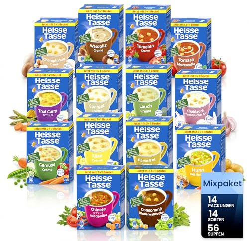 Mixpaket – 14 x Heiße Tasse