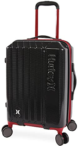 Hurley Swiper 21 Carry On Hardside Spinner Suitcase