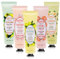 Horuili® Ensemble De Crème Pour Les Mains, Lot de 5 mini crèmes pour les Mains, Parfum Végétal Naturel Hydratant et Hydratant, Crème pour les Mains Rugueuses et Gercées (floral, 30ml)