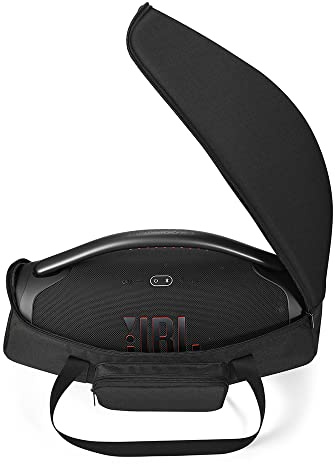 Yaowanguan Tasche Boombox 3/Boombox 3 WiFi Schutztasche für JBL Boombox 3 tragbarer drahtloser Bluetooth Lautsprecher, Boombox 2 Tragetasche Reiseaufbewahrungstasche Hülle Umhängetasche (Schwarz)
