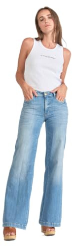 Le Temps des Cerises Jeans Pulp Flare Axis Bleu Moyen Push up