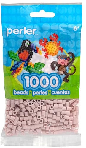 Perler Fuse Bead Set for Craft Activities, Carnation Pink, One Size, 1000 Pieces