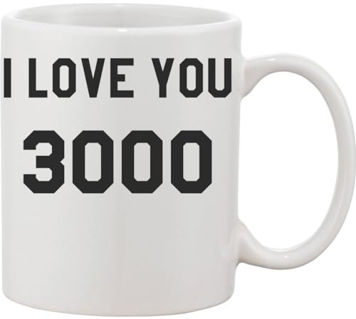 I Love You 3000 Ceramic Mug White