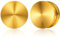 Vankula Ohr Tunnel 1 Paar Single Flared Flesh Plugs Edelstahl für männer damen Ohrpiercing Gestreckte Schmuck 10mm(00G) Gold 1