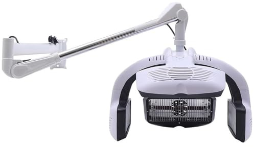 LSBHPPD Professionale Orbitante Infrarosso Casco Asciugacapelli Riscaldatore Parrucchiere Colore Processore Acceleratore Permanente Olio Trattamento Macchina Capelli Salone Accessorio,Hanging