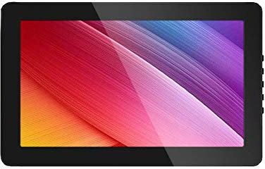 HD multifunktionell 21,5 tums digital ram med härdat glaspanel, digital ram med väggreklamdisplay, HD-upplösning 1920 x 1080