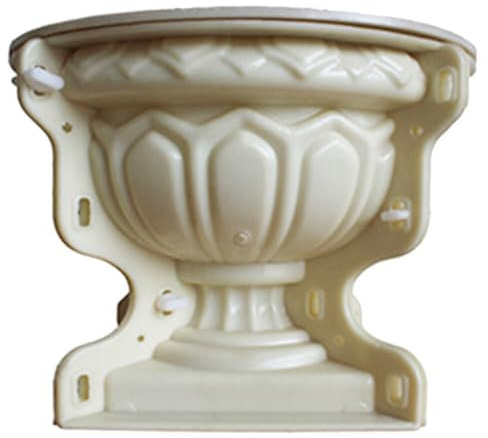 Stampo per vaso da fiori in plastica grande per vasi in calcestruzzo e argilla - Stampo per urna in plastica per la realizzazione di vasi per piante grasse e resina epossidica