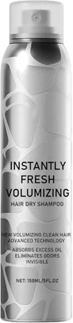 Shampooing sec extra doux en spray pour cheveux moyens avec agréable, shampooing sec pour une fraîcheur immédiate 150 ml