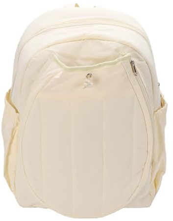 Asixxsix Tennisryggsäck, Vattentät PVC-ficka Laptop-fodral och Skofack för Racketskydd Tennisracketryggsäck med Termisk Kopphållare för Court Gym Office Vardagsbruk