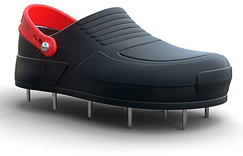 Karl Dahm Zapatos con Clavos, Talla 39-43 I 1 Par con Clavos de Repuesto I Zapatos con Suela de Goma para un Firme Apoyo al Nivelar y Alisar Compuestos I Zapatos con Clavos de Césped y Mortero – 12080
