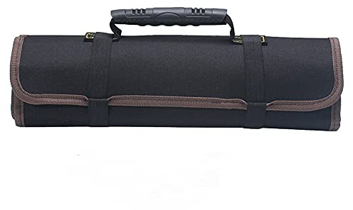 Maizoon Bolsa de Herramientas Bolsa de Almacenamiento Portátil de Lona Gruesa y Resistente al Desgaste UH01 Negro