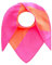 Zwillingsherz 100% Kaschmir Dreieckstuch Stola Schal für Damen Mädchen Jungen Kinder - Hochwertiges farbfrohes Cashmere Halstuch - Umschlagtuch Wendetuch - Winterschal für Frühling Herbst Winter