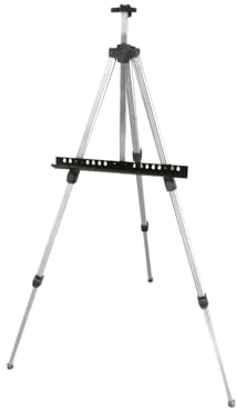 INNSPIRO Cavalletto pieghevole alluminio 165 cm, per dilettanti e professionisti, regolabile diverse misure
