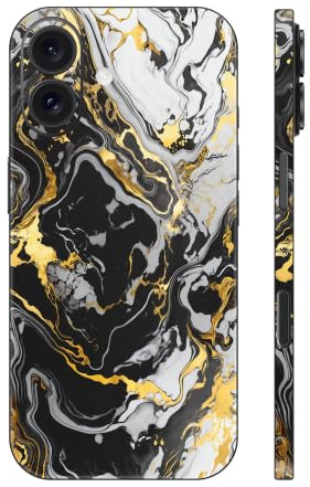 Skin Wrap for iPhone 16/17, Protective Film Vinyl Decal Stickers Cover for Phone Back, Camera, Frame (16)