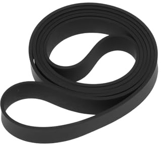ECSiNG Correa de transmisión de repuesto para tocadiscos Crosley CR704 CR704C de 380 mm, bucle de 5 mm de ancho