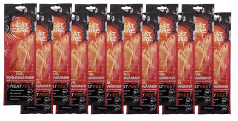 HEAT FEET 24 Paar Fußsohlenwärmer Wärmesohlen Schuhwärmer Sohle Fußwärmer