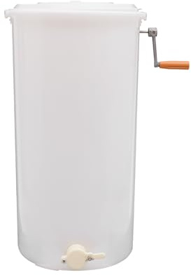 FXEIPOL Honey Extractor 2 Frame Plastic Manual Beekeeping Extraction Beekeeping Apiary Centrifuge Equipment for Industry, Home