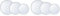 Luminarc Pampille Clear Vajilla Vidrio 18 Piezas - 6 Personas (Paquete de 2)