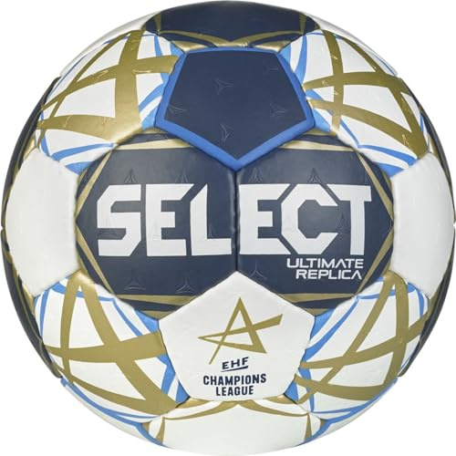 Select Replica EHF Champions League v25 Gr. 0, Azul/Blanco