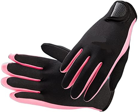 1,5 mm neopren dam män simförstärkare; Dykhandskar med Magic Stick Anti-halk Köldsäkra varma simhandskar Varmt Och BekväMt