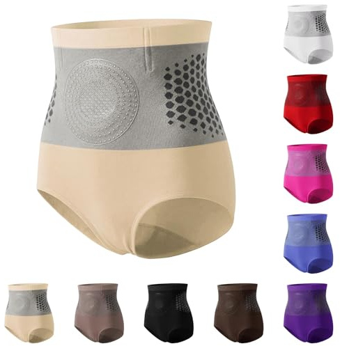 Pantaloncini Modellanti Donna Brucia Grassi,Pancera Contenitiva Guaina Senza Cuciture Mutande Pancia Piatta Contenitivo Panciera per Snellire Mutanda Shapewear Post Parto Recupero per Vestito S-5XL