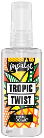 Impulse Body Mist Tropic Twist, 100 ml