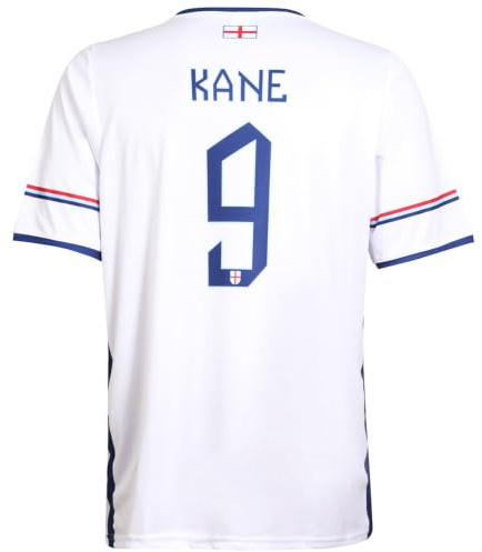 England Fotbollströja Kane Hem - Barn och Vuxna - Pojkar - Fotbollsutrustning - Fotbollspresenter - Sport-T-shirt - Sportkläder - Storlek 128