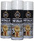 Balaju Height 3X BH Dazzling White Gloss Spray paint for Interior or Exterior, Wood, Metal, Plastic, Glass, 400ML Each- Pack of 3