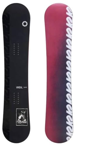 K2 - Tavola Da Snowboard Vandal Wide Nero Ragazzo - Dimensione 148 Wide - Nero