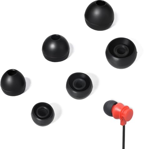 Embouts de Rechange pour écouteurs – Lot de 3 Tailles (S, M, L) | Compatible avec les écouteurs intra-auriculaires – filaires et Bluetooth