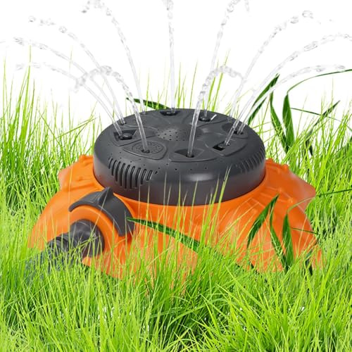Arroseur de pelouse, Outil d'arrosage réglable à 8 Modes, Accessoire d'irrigation Puissant pour Lits, balcons, Pots de crèche, Pratique, Ferme, Parc, Maison, Jardin, Aide pour l'entretien des