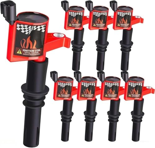 BANG4BUCK Set of 8 DG511 Ignition coils for Ford F150 5.4L 2004-2008 Up to 15% More Energy