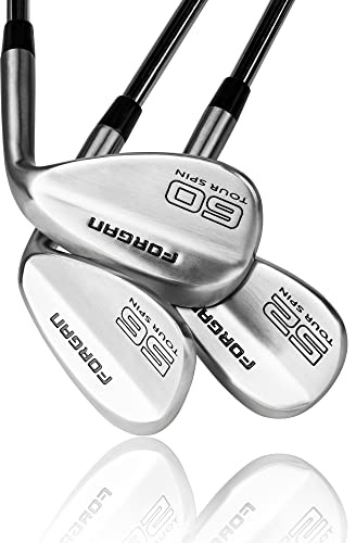 Forgan of St Andrews Tour Spin 3 Golf Wedge Set 52-56-60, Mens Left Hand