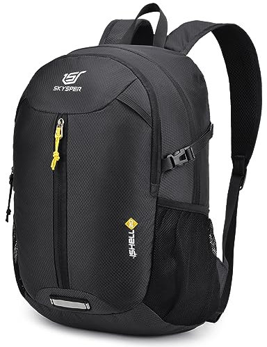 SKYSPER 20L Faltbarer Rucksack Ultraleicht Tagesrucksack Wasserfest Daypack Reiserucksack Wanderrucksack für Wandern Reisen Städtetrips