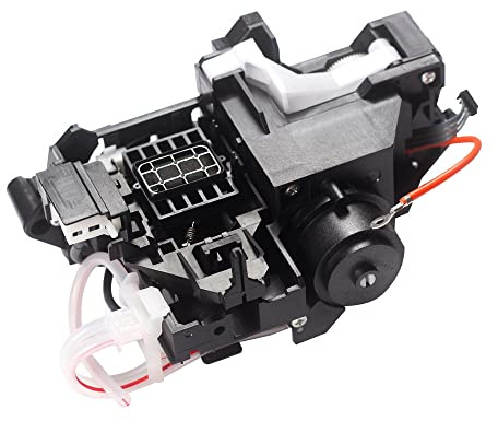 Greendhat Druckerzubehör- Kompatibel mit Epson L1800 DTF Drucker A3 UV Flachbettdrucker -Saugpumpe Abdeckung Tinte Pumpenreinigungseinheit Cap Station Kompatibler R1390 1400 1500 -austauschbar