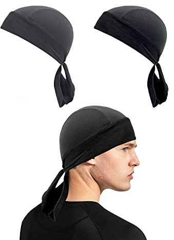 Lot de 2 Bandanas, Capuches de Sport en Plein air à séchage Rapide, évacuation de l'humidité, Respirantes, Capuches bloquant Les UV, adaptées pour Le Jogging, la randonnée, Le Cyclisme et la Moto.